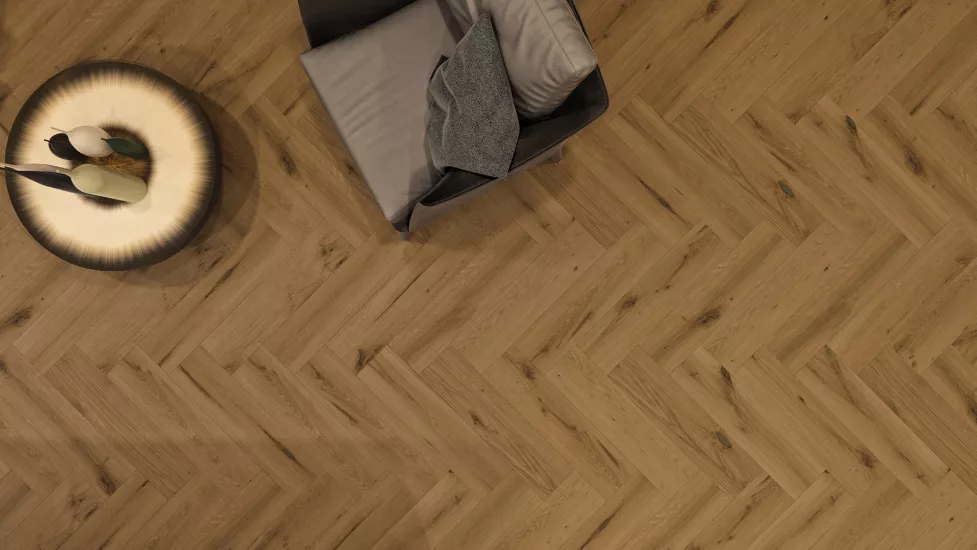 Verox Floor -  WH 1101 Serina Oak Balıksırtı  Lamine Parke
