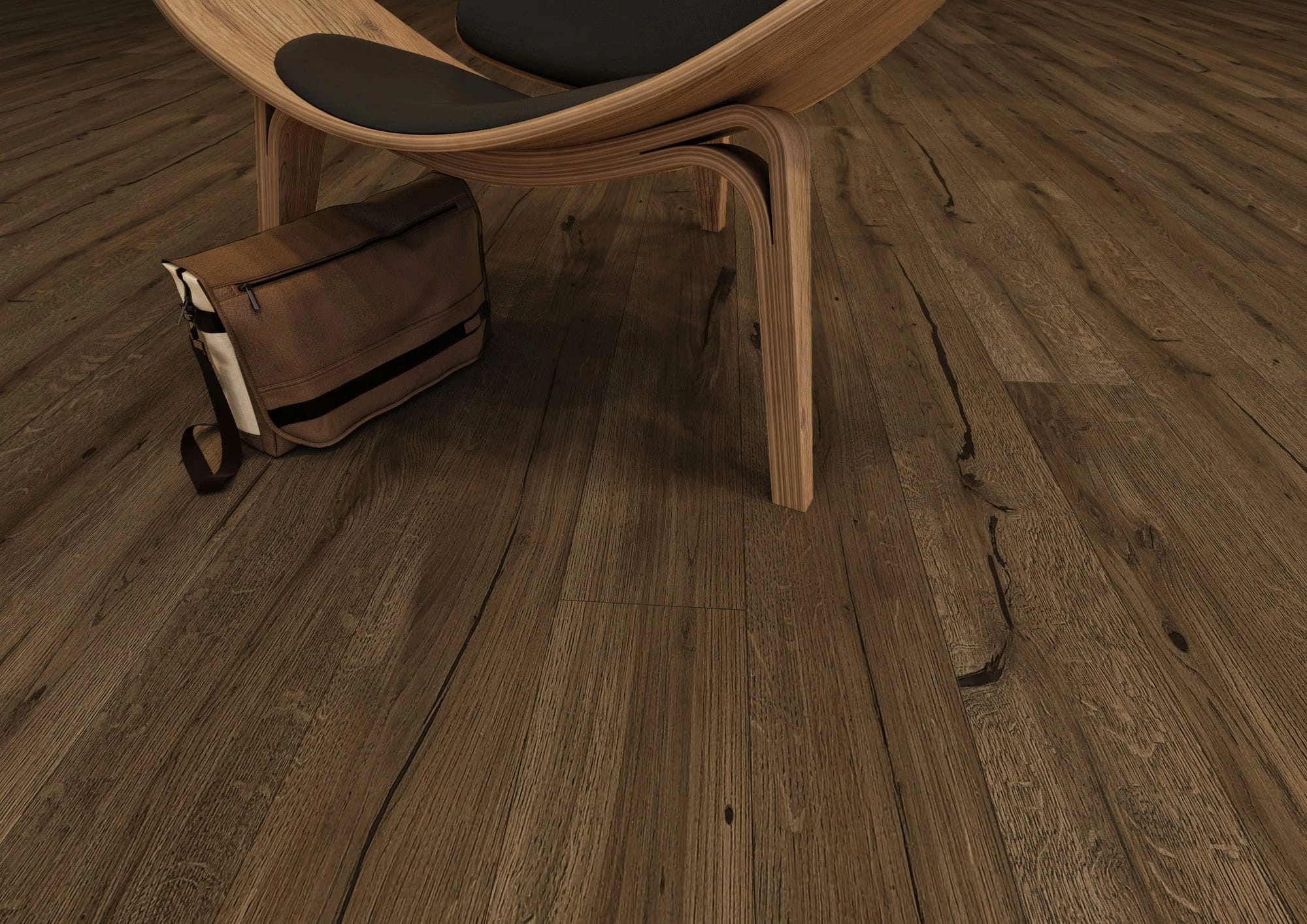 Verox Floor -  W108 baron oak Plank Lamine Parke
