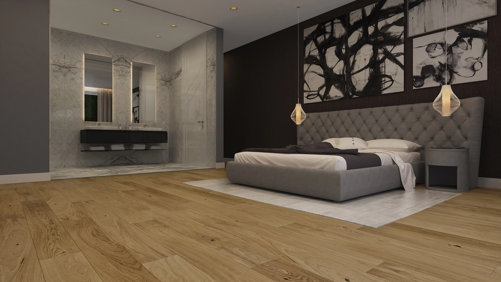 Verox Floor -  W102 Premium Oak Plank Lamine Parke