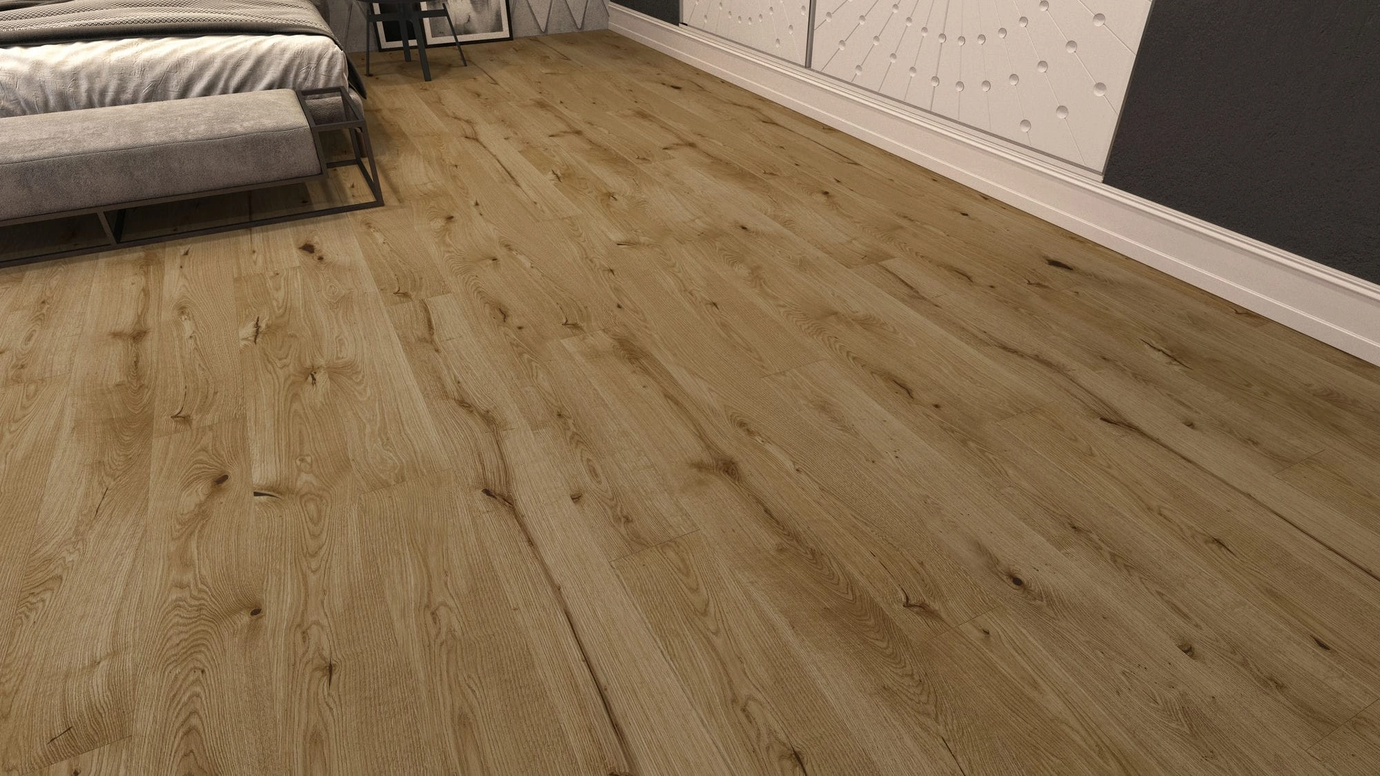 Verox Floor -  W805 Rustik meşe 21 EN Plank Lamine Parke